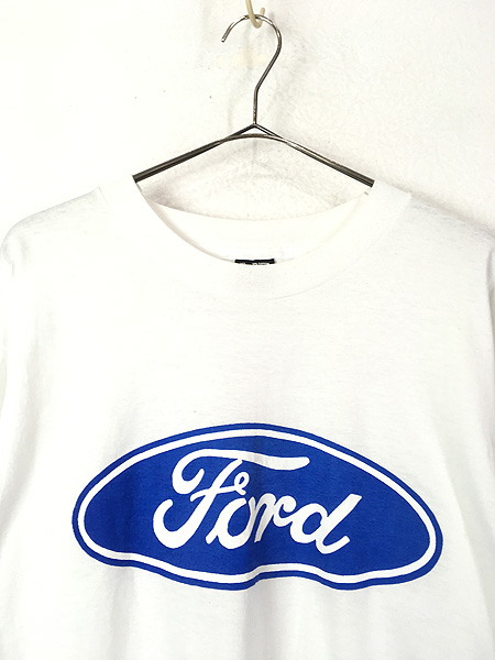 古着 80s USA製 Ford フォード BIG ロゴ モーター Tシャツ XL 古着