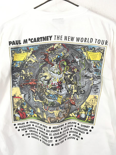 古着 90s USA製 Paul McCartney 「The New World Tour」 ツアー ロック