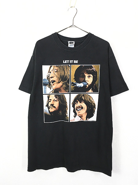 古着 00s The Beatles 「LET IT BE」 メンバー フォト ミュージック