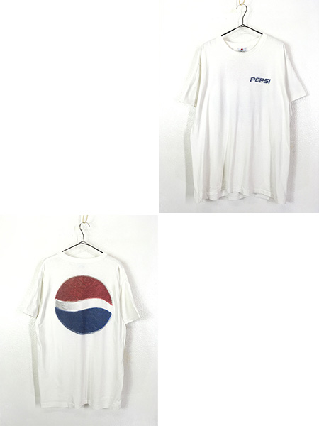 PEPSIペプシ 半袖Ｔシャツ XL ホワイト USA製 90sシングルステッチ