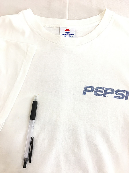 古着 90s USA製 PEPSI ペプシ コーラ ドリンク 企業 Tシャツ XL位 古着 - 古着 通販 ヴィンテージ　古着屋 Dracaena  ドラセナ