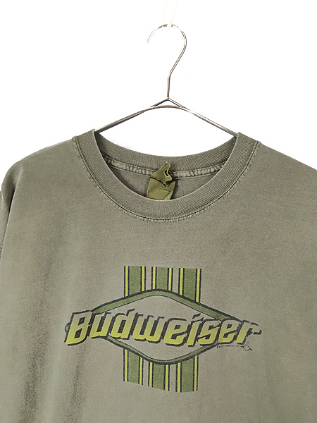 古着 90s Budweiser バドワイザー ビール 企業 Tシャツ XL位 古着 - 古着 通販 ヴィンテージ 古着屋 Dracaena ドラセナ