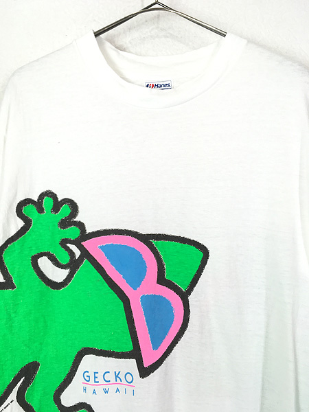 80s　USA製　LEE　ビンテージ　Tシャツ　GECKO HAWAII　ハワイ