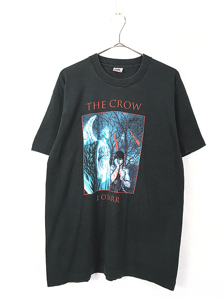 90's 　映画　THE CROW USA製　刺繍　スウェット　XLサイズ.