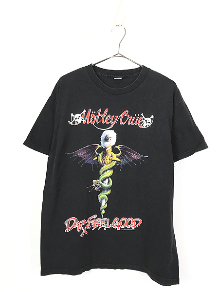 古着 00s MOTLEY CRUE 「Dr. Feelgood」 ヘヴィ メタル ロック バンド Ｔシャツ L 古着【30off】 - 古着 通販  ヴィンテージ　古着屋 Dracaena ドラセナ