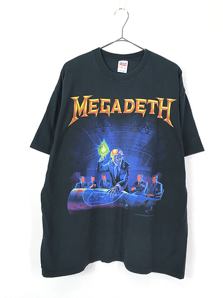 希少】MEGADETH メガデス 00s ヴィンテージ バンドTシャツ ロンT-