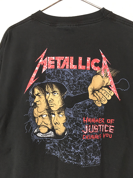 古着 90s USA製 METALLICA × Pushead 「...And Justice for All」 豪華