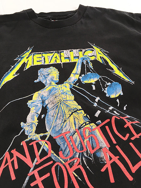 古着 90s USA製 METALLICA × Pushead 「...And Justice for All」 豪華