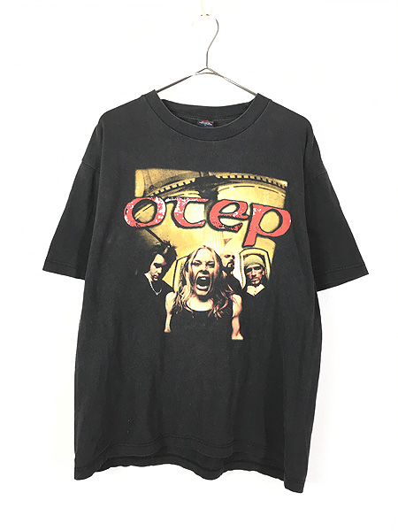 古着 00s OTEP 「PIT BOSS」 ニュー メタル オルタナ ロック バンド Ｔ