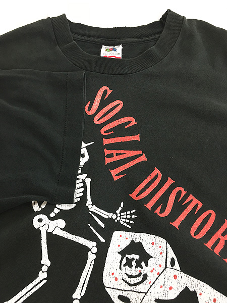 古着 90s USA製 Social Distortion 「BAD LUCK」 ツアー パンク ロック