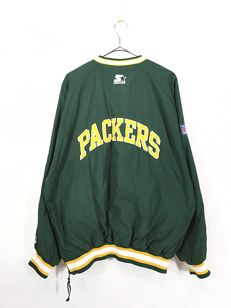 古着 90s STARTER製 NFL Green Bay Packers パッカーズ プルオーバー 