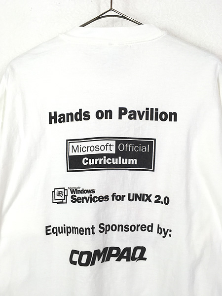 古着 00s USA製 Microsoft Windows 2000 ウィンドウズ ソフトウェア T 