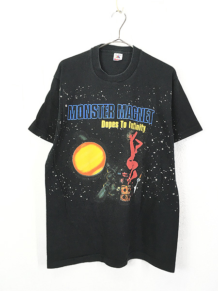 古着 90s USA製 Monster Magnet 「Dopes to Infinity」 ハード ロック バンド Tシャツ M 古着【10off】  - 古着 通販 ヴィンテージ　古着屋 Dracaena ドラセナ