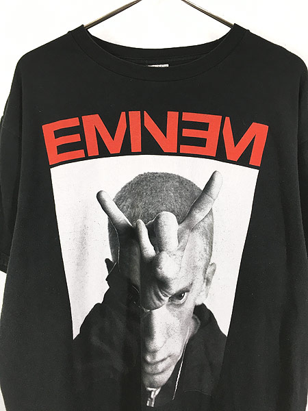 古着 10s EMINEM 「Shady XV」 フォト ヒップホップ ラップ Tシャツ 2X