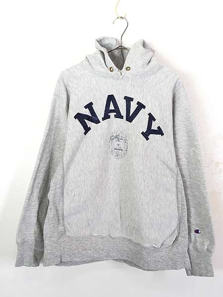 古着 80s USA製 Champion Reverse Weave 「NAVY」 ミリタリー リバース ...