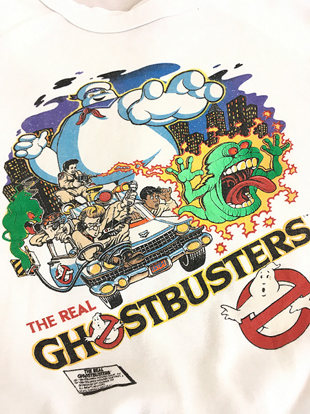 キッズ 古着 80s USA製 THE REAL GHOSTBUSTERS ゴーストバスターズ