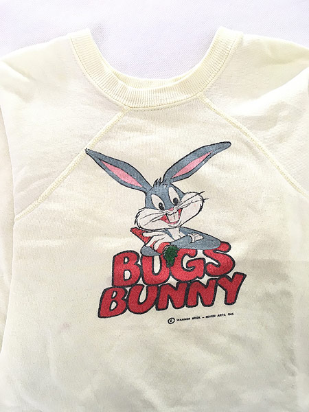 キッズ 古着 70s LOONEY TUNES BUGS BUNNY バックスバニー 染み込み