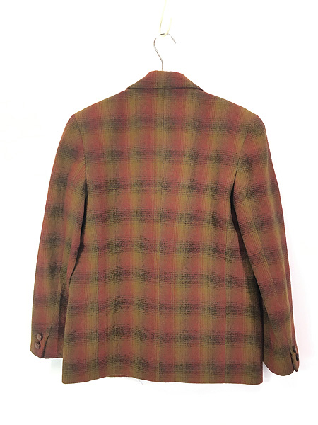 vintage ANNE KLEIN plaid tweed jacket