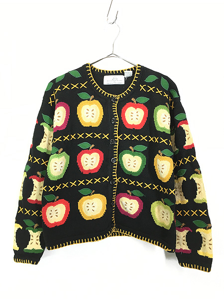 【Vintage】90s FRUIT OF THE ROOM cardigan