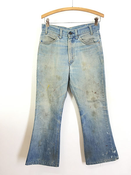 レディース 古着 70s Levi's 646-0913 片ポケ デニム パンツ ジーンズ ...