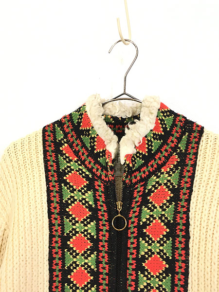 Italia製 FORUM pattern cardigan XL | namira.mc