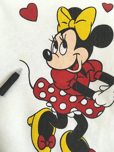 90s Disney Minnie Mouse スウェット トレーナー ミニー