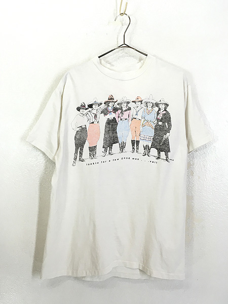 90s ヴィンテージ USED レトロ  イラスト プリント Tシャツ