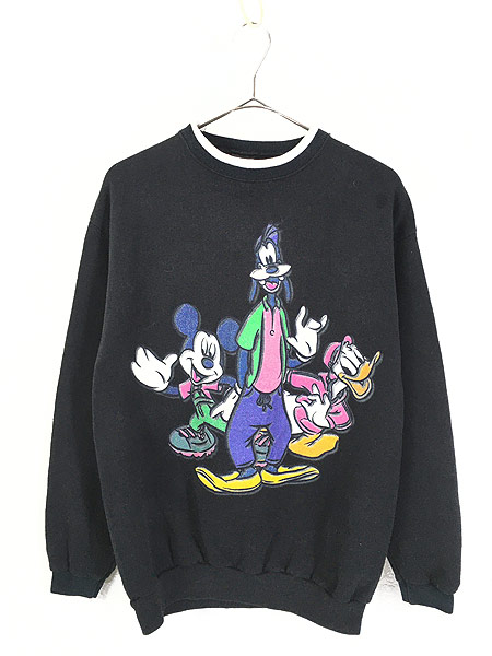 レディース 古着 90s USA製 Disney Mickey ミッキー＆フレンズ