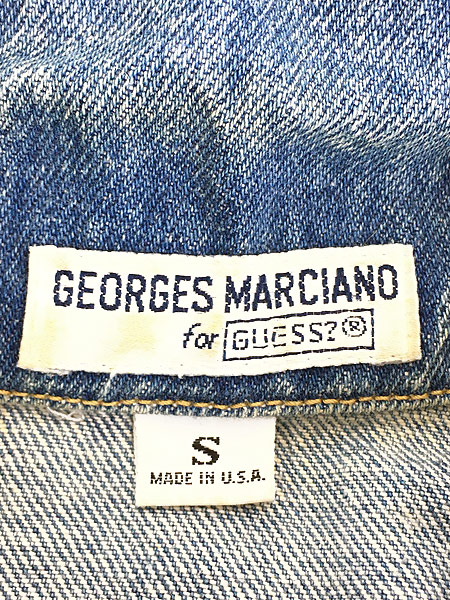 SALE／95%OFF】 ゲス GEORGES MARCIANO デニムジャケット USA製 90s