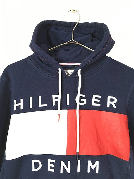 レディース 古着 TOMMY HILFIGER 「HILFIGER DENIM」 BIG ロゴ