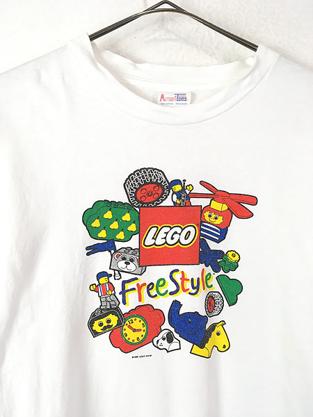 レディース 古着 90s USA製 LEGO FreeStyle カラフル レゴ ブロック