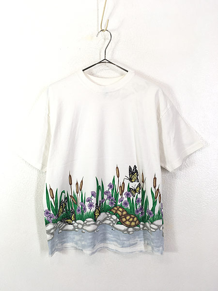 90's vintage USA製　アートプリントTシャツ