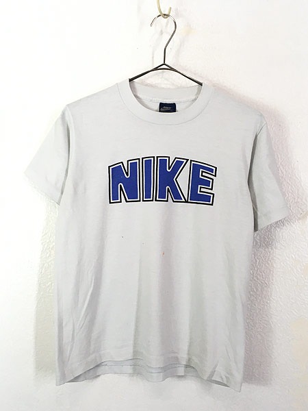 レディース 古着 80s USA製 NIKE 「カマボコ ナイキ」 希少 2カラー ロゴ ミニ Tシャツ Boy's XL 古着【10off】 -  古着 通販 ヴィンテージ　古着屋 Dracaena ドラセナ