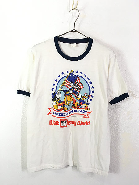 70s ミッキー USA製 vintage  Tシャツ　デッドストック