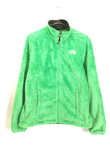 レディース 古着 TNF The North Face もこもこ ボア フリース ジャケット 黄緑 M 古着【10off】 - 古着 通販  ヴィンテージ 古着屋 Dracaena ドラセナ