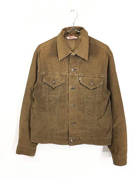 古着 80s USA製 Levis 70505 3rdタイプ コーデュロイ ジャケット