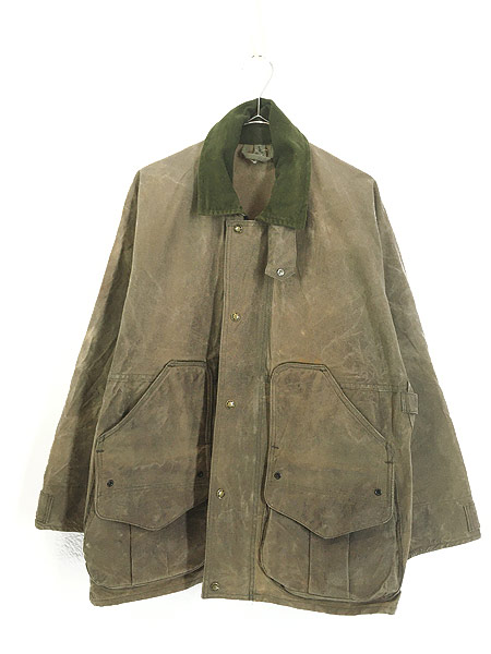 米国製 Filson Shelter Cloth Packer Coat平置き実寸