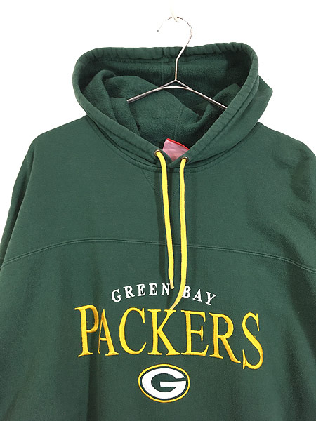 古着 90s NFL Green Bay Packers パッカーズ BIG 刺しゅう スウェット