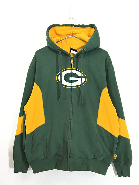 古着 90s NFL Green Bay Packers パッカーズ サーマル 切替 スウェット ...