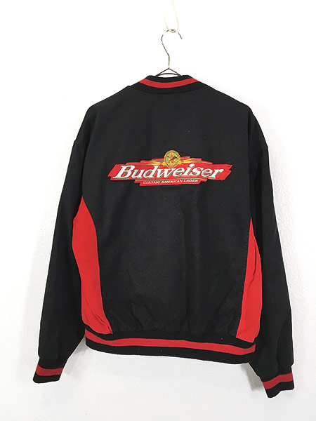 古着 80s USA製 Budweiser バドワイザー 企業 コットン ジャケット