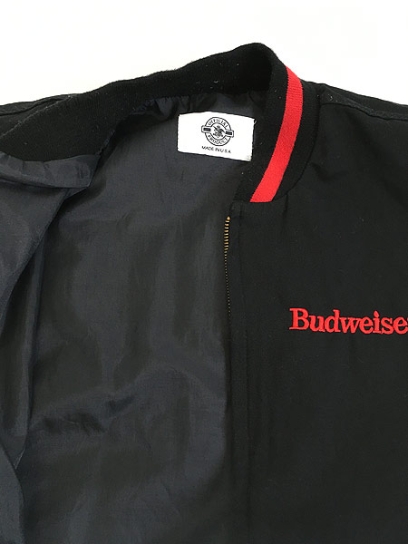 古着 80s USA製 Budweiser バドワイザー 企業 コットン ジャケット