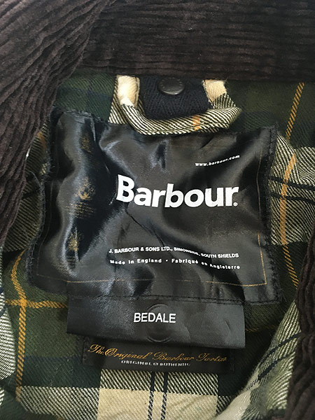 古着 英国製 Barbour 「Bedale」 オイルド ワックス ジャケット コート