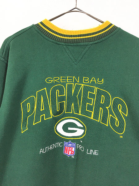 古着 90s NFL Green Bay Packers パッカーズ メッシュ 刺しゅう