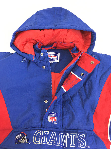 古着 90s NFL New York Giants ジャイアンツ 2way パデット ナイロン