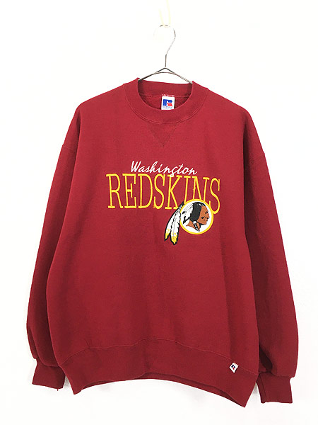 古着 90s USA製 NFL Washington Redskins レッドスキンズ スウェット ...