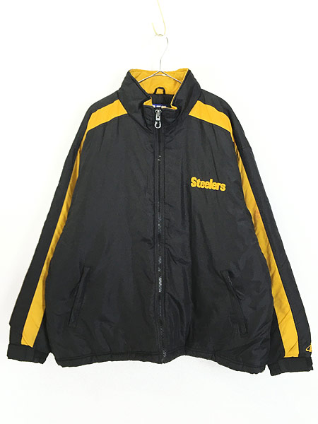 古着 90s NFL Pittsburgh Steelers スティーラーズ 両面 パデット