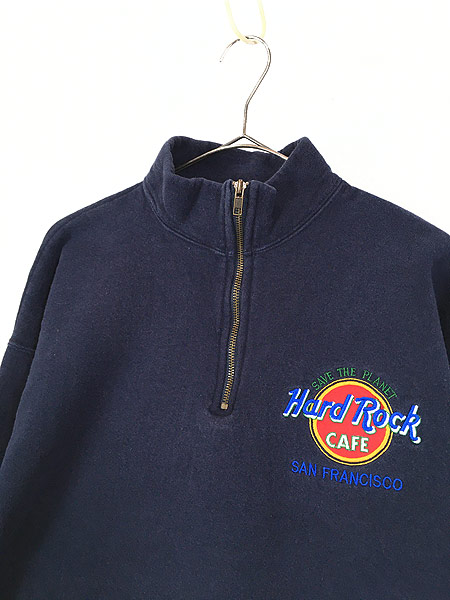 古着 90s Hard Rock Cafe 「SUN FRANCISCO」 ハードロック ハーフ 