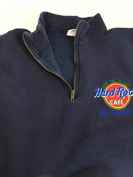 古着 90s Hard Rock Cafe 「SUN FRANCISCO」 ハードロック ハーフ 