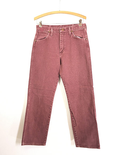 古着 90s USA製 Wrangler 13MWZMW カラー デニム パンツ