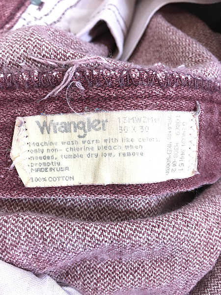 ラングラー 90ｓ ヴィンテージ デニムパンツ ジーンズ USA製 薄紫 約S